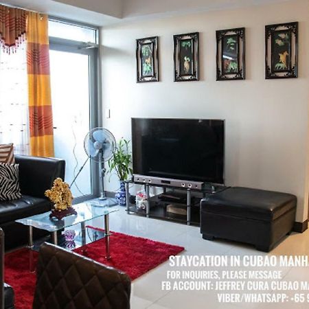 Cubao Manhattan Heights Unit 5A Tower C Quezón by Eksteriør bilde