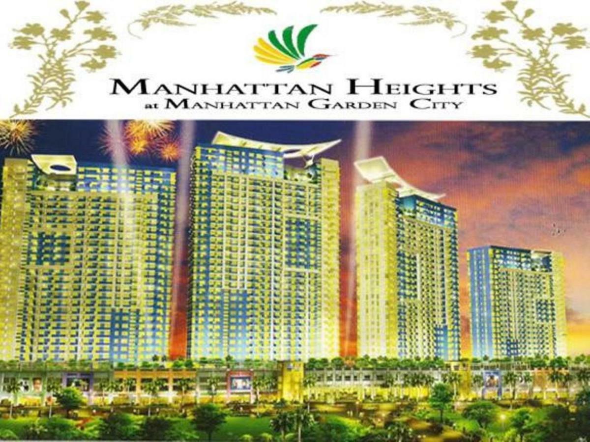 Cubao Manhattan Heights Unit 5A Tower C Quezón by Eksteriør bilde