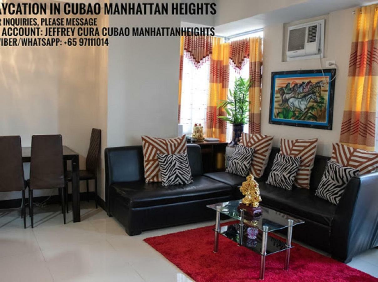 Cubao Manhattan Heights Unit 5A Tower C Quezón by Eksteriør bilde